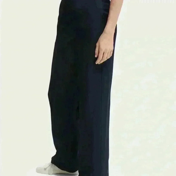 Scotch & Soda Edie Tailored Wide-Leg Linen-Blend Trousers - Picture 2 of 10